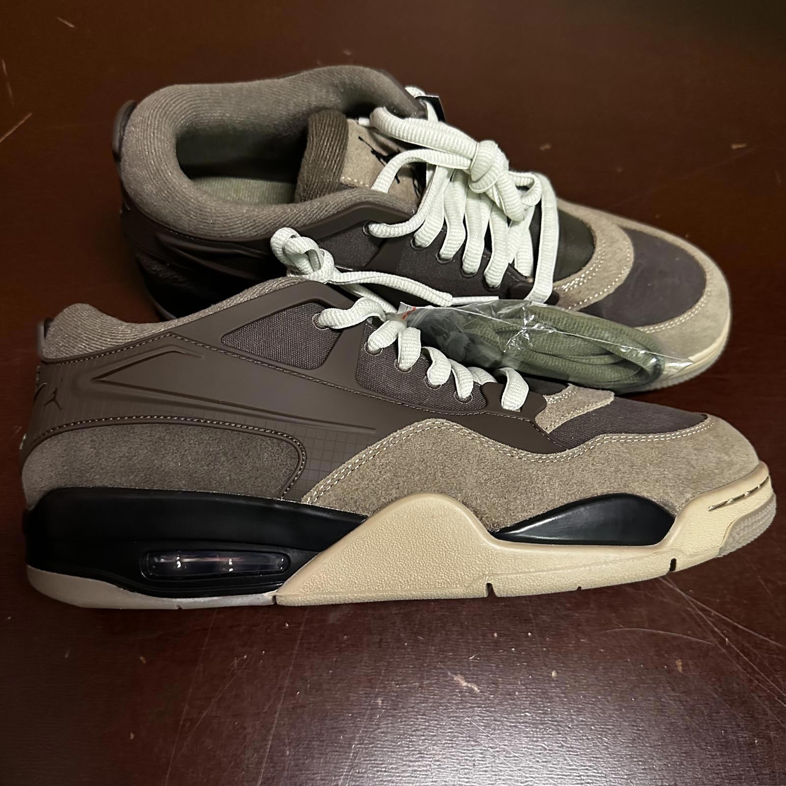 Mens Air Jordan 4 Rm_ironstone/Medium Olive-Baroque Brown Fq7939-022-Size 12